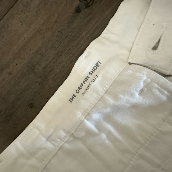 AG the griffin shorts white size 33 - Picture 5 of 8